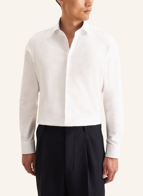 Seidensticker Non-iron Twill Business Slim-Fit Shirt with Kent-Collar 01.647220