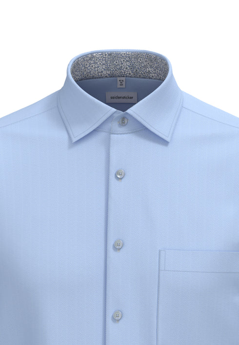 Seodemsticker Non-iron Twill Business Regular Fit Shirt with Kent-Collar 01.147200