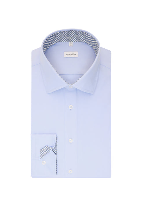 Seidensticker Non-iron Twill Business Slim-Fit Shirt with Kent-Collar 01.647220