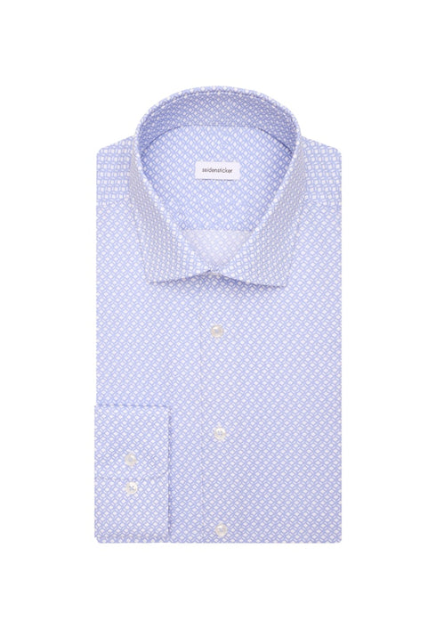 Seidensticker Business Kent Performance Shirt – Slim Fit Blue 01.845668