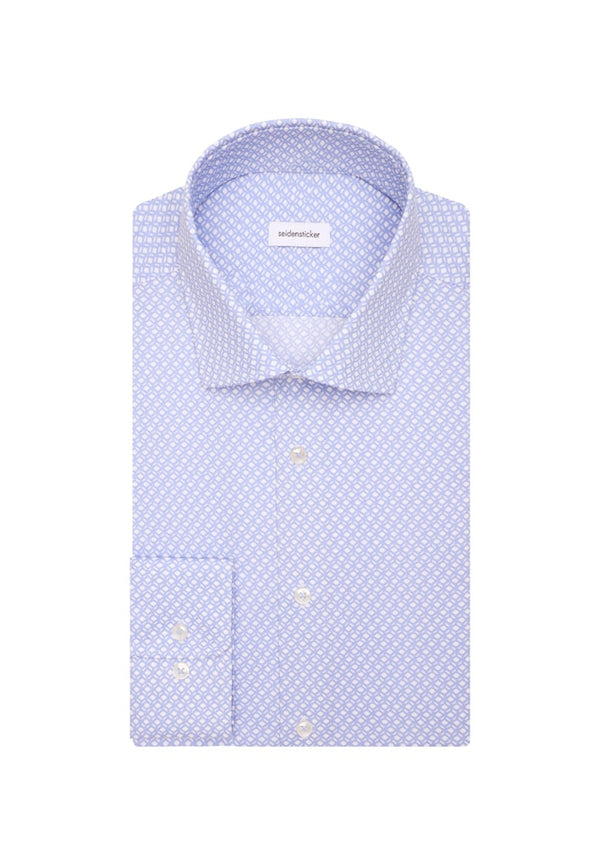 Seidensticker Business Kent Performance Shirt – Slim Fit Blue 01.845668