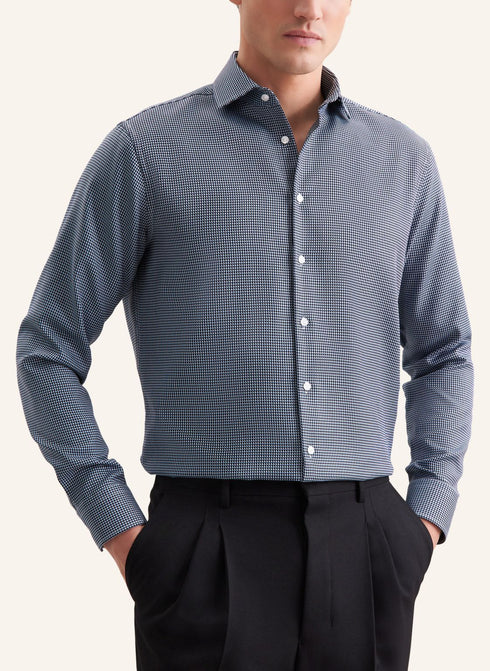 Seidensticker Regular Business Shirt Pepita 01.845273 – No Iron Cotton