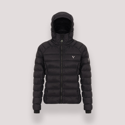 Mac In A Sac Women's Venture Summit Jet Black Packable Duck Down Insulated Jacket