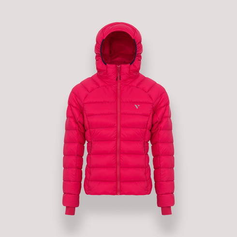 Mac In A Sac Women's Venture Summit Pink Packable Duck Down Insulated Jacket