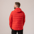 Mac In A Sac Men's Summit Flame Red Packable Duck Down Insulated Jacket