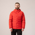 Mac In A Sac Men's Summit Flame Red Packable Duck Down Insulated Jacket