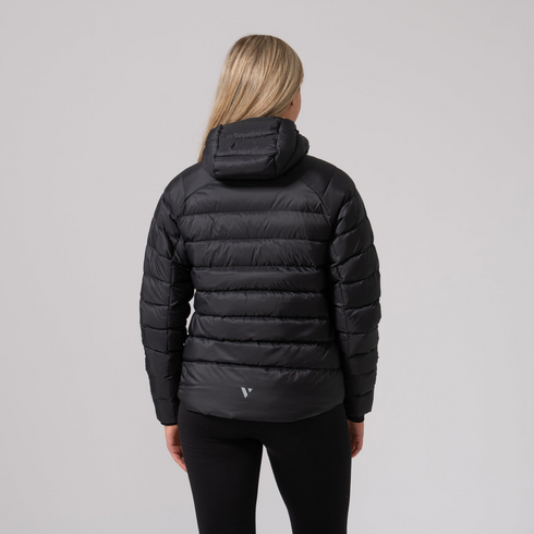 Mac In A Sac Women's Venture Summit Jet Black Packable Duck Down Insulated Jacket