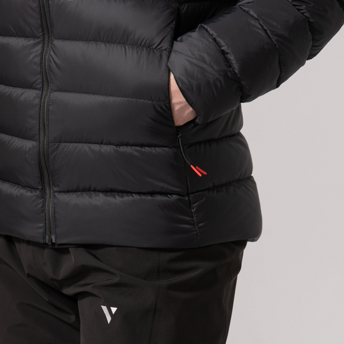 Mac In A Sac Men's Summit Jet Black Packable Duck Down Insulated Jacket