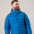 Mac In A Sac Men's Summit Ocean Blue Packable Duck Down Insulated Jacket