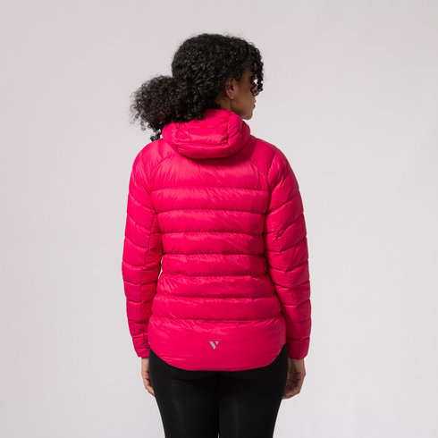 Mac In A Sac Women's Venture Summit Pink Packable Duck Down Insulated Jacket