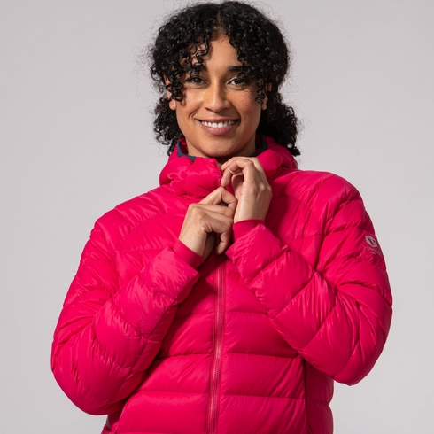 Mac In A Sac Women's Venture Summit Pink Packable Duck Down Insulated Jacket