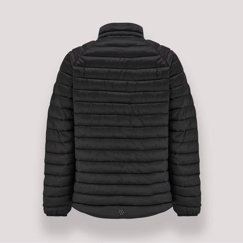 Mac In A Sac Men's Synergy Jet Black Packable Thermolite Insulated Jacket