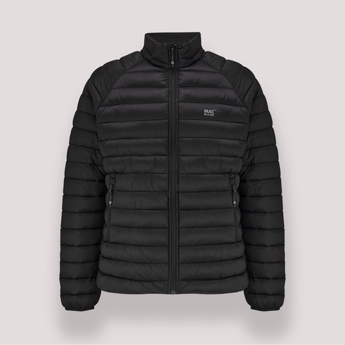 Mac In A Sac Men's Synergy Jet Black Packable Thermolite Insulated Jacket