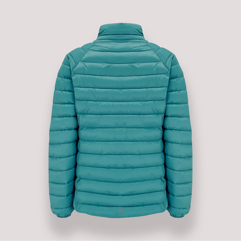 Mac In A Sac Synergy Women's Soft Teal Packable Thermolite Insulated Jacket