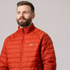 Mac In A Sac Men's Synergy Burnt Orange Packable Thermolite Insulated Jacket