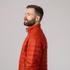 Mac In A Sac Men's Synergy Burnt Orange Packable Thermolite Insulated Jacket