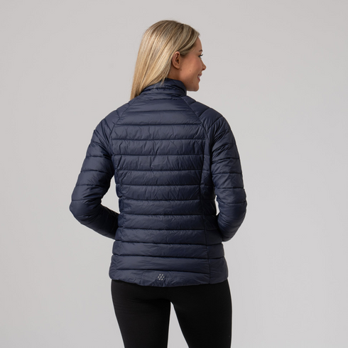 Mac In A Sac Women's Navy Synergy Packable Thermolite Insulated Jacket