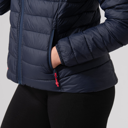 Mac In A Sac Women's Navy Synergy Packable Thermolite Insulated Jacket