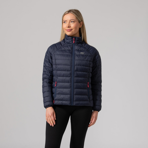 Mac In A Sac Women's Navy Synergy Packable Thermolite Insulated Jacket