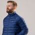 Mac In A Sac Men's Synergy Sapphire Blue Packable Thermolite Insulated Jacket