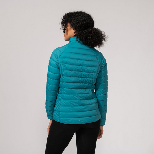 Mac In A Sac Synergy Women's Soft Teal Packable Thermolite Insulated Jacket