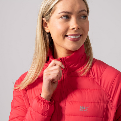 Mac In A Sac Women's Watermelon Synergy Packable Thermolite Insulated Jacket