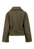 Hailys Womens Soft Full Zip Fleece TE44DARA KHK - Khaki