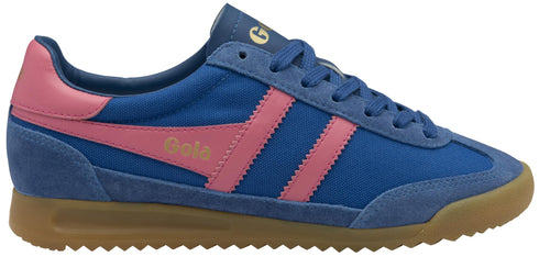 Gola Classics Women's Tornado Trainers CLB623XK Sapphire/Fluorescent Pink