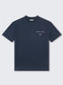 Walker and Hunt St Tropez Tennis Club Tee Navy