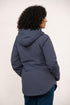 Lighthouse Tess AW26 in Navy Fleece-Lined Waterproof Mid-Hip Coat