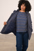 Lighthouse Tess AW26 in Navy Fleece-Lined Waterproof Mid-Hip Coat