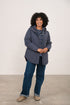 Lighthouse Tess AW26 in Navy Fleece-Lined Waterproof Mid-Hip Coat
