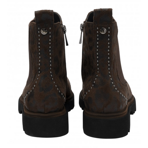 Lotus Selma Leopard Print Chelsea Boot ULB543TZ - Brown Leopard