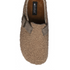 Lotus Nola Teddy Fleece Buckle Mule Slipper ULH141CC - Beige Teddy