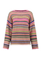 Hailys Womens Er44ina Multi Stripe Knit Jumper UNF-9756 - Multi Stripe