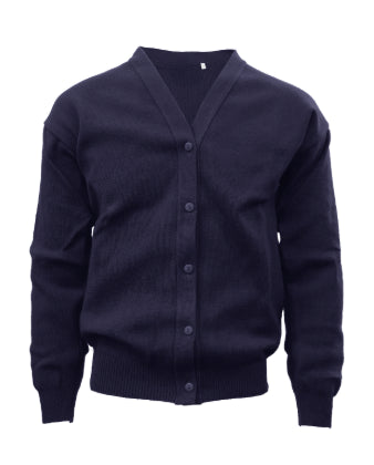 Plain School Cardigan