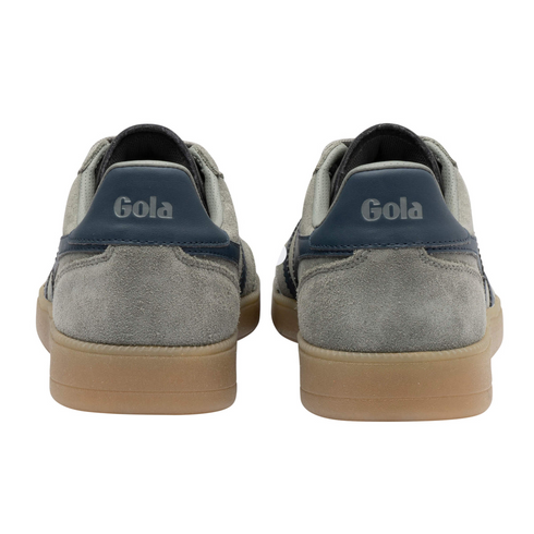 Gola Classics Men's Viper Suede Retro Terrace Trainer CMB735NE206 in Conifer/Navy
