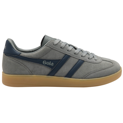 Gola Classics Men's Viper Suede Retro Terrace Trainer CMB735NE206 in Conifer/Navy