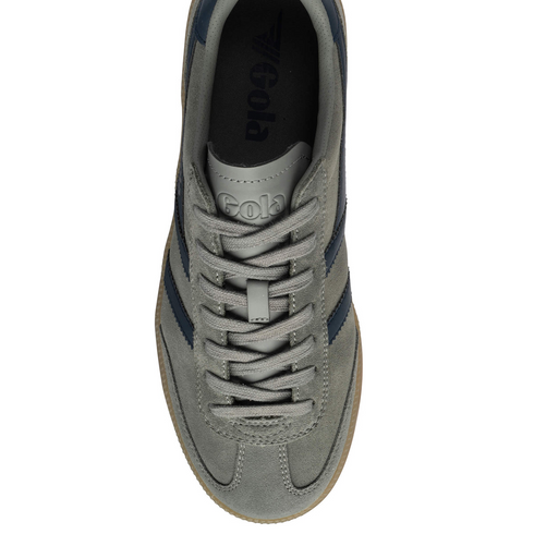 Gola Classics Men's Viper Suede Retro Terrace Trainer CMB735NE206 in Conifer/Navy