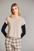 Peruzzi Jacquard Plain Top