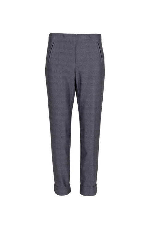 Peruzzi Micro Check Trousers W25123