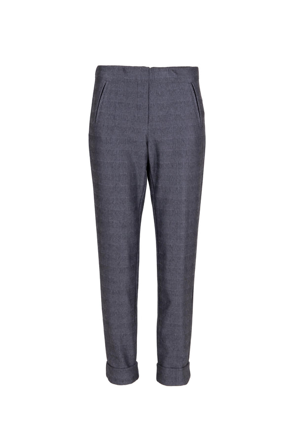 Peruzzi Micro Check Trousers W25123