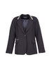 Peruzzi Stripe Trim Collar Blazer W25136