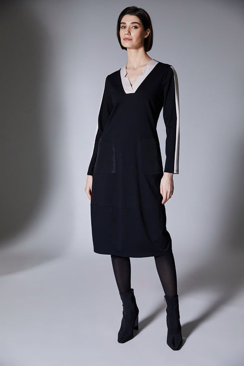 Peruzzi Side Stripe Dress W25146