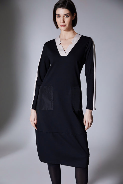 Peruzzi Side Stripe Dress W25146