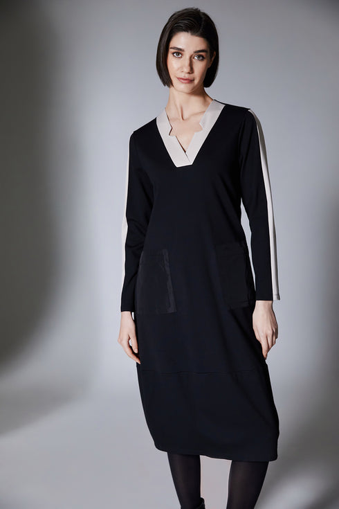 Peruzzi Side Stripe Dress W25146