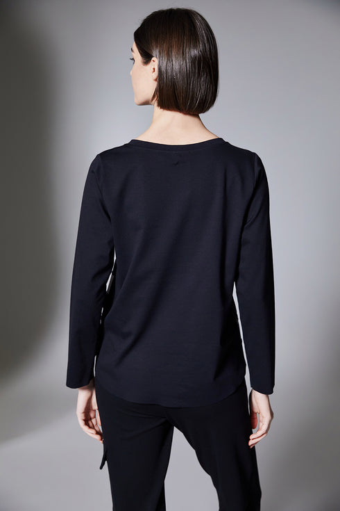 Peruzzi Multi Stripe Top W25171 – Ladies Fashion Striped Top