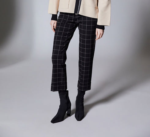 Peruzzi Window Pane Check Trousers W25126