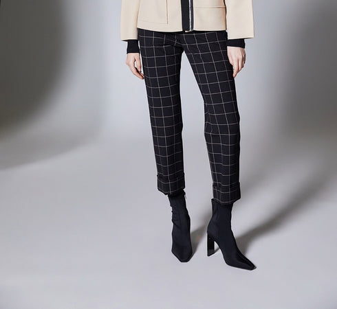 Peruzzi Window Pane Check Trousers W25126