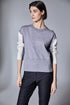 Peruzzi Two Tone Rib Knit Sweater W25198 – Contrasting Colours